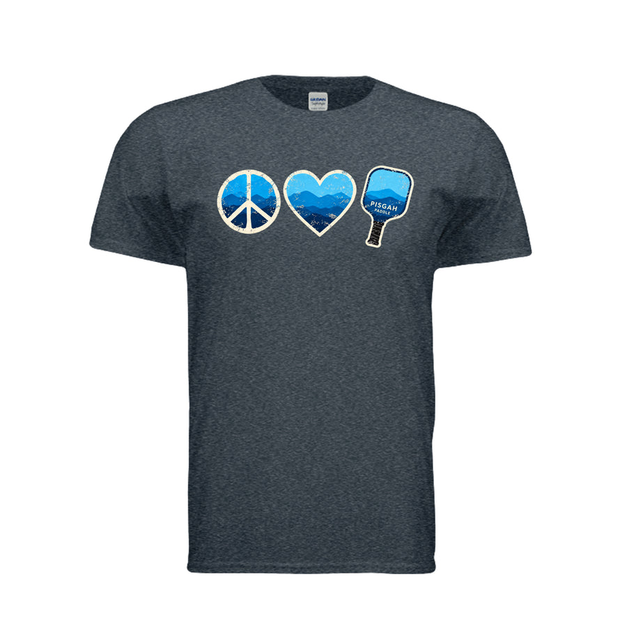 Peace, Love & Pickleball Tee